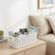 Cesto organizador simil ratán 5,5lts BLANCO