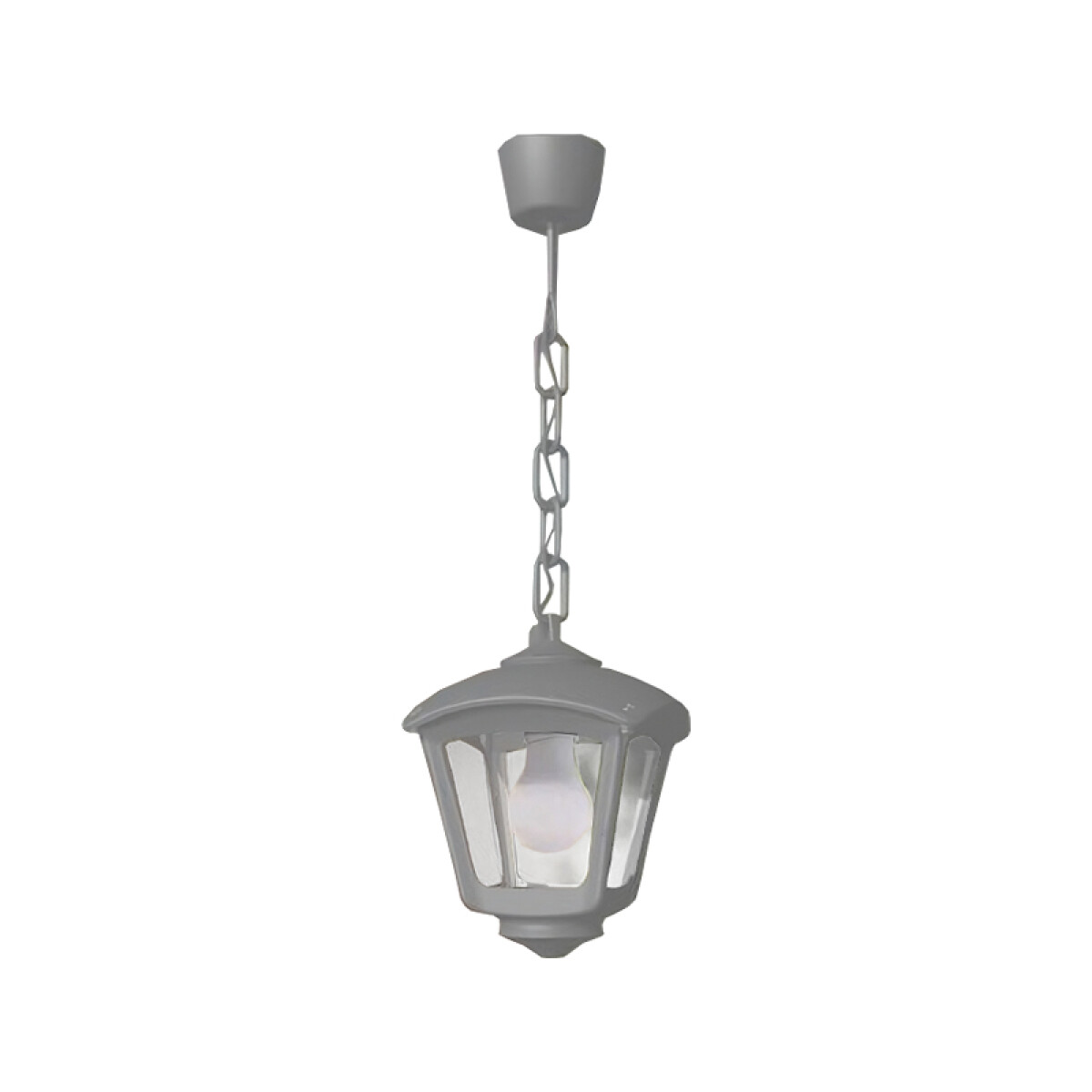 Farol colgante colonial gris IP55 E27 SICAR/ROBY - FL0578 