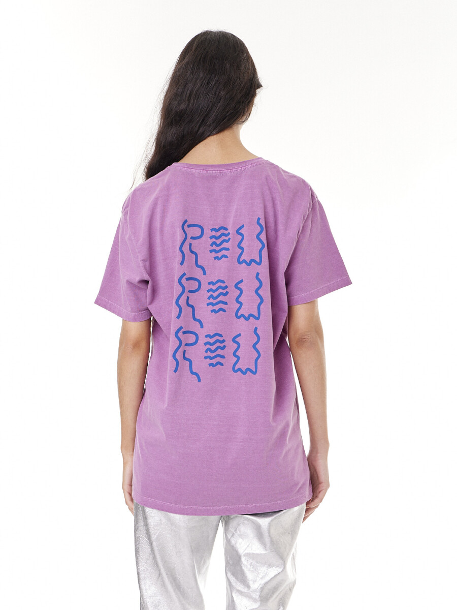 T-shirt Rou - Púrpura 