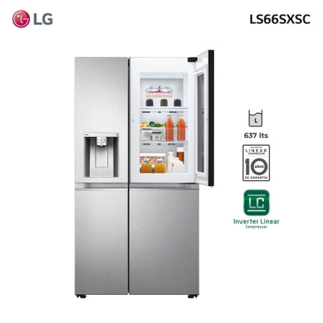 Refrigerador Inverter Insta View 637L LG LS66SXSC Refrigerador Inverter Insta View 637L LG LS66SXSC