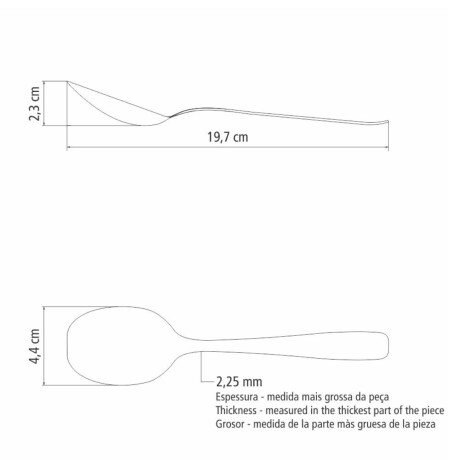 Cuchara Mesa Cosmos Acero Inoxidable Tramontina Cuchara Mesa Cosmos Acero Inoxidable Tramontina