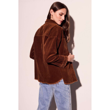 Sobrecamisa Corduroy Marrón