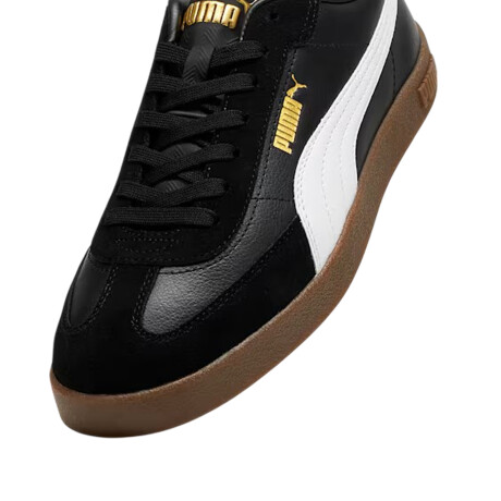 Championes Puma Club Li Era Black/White/Gum
