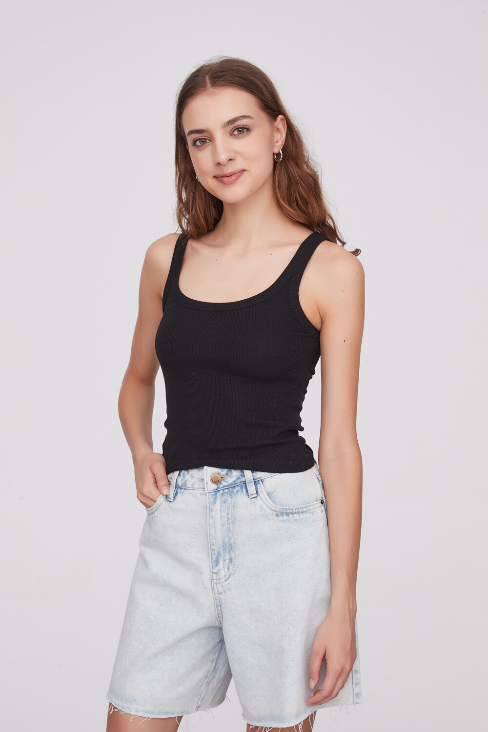 Musculosa Malisa Negro