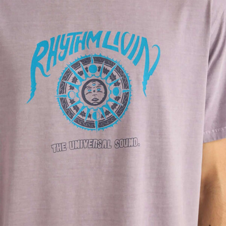 Remera Rhythm Universal Sound Vintage Lila