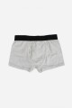 Boxer liso pack x 3 GRIS