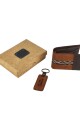 Set de billetera 58 con llavero oxido