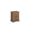 Mesa De Luz 3 Cajones Nogal Linea Rustica Mesa De Luz 3 Cajones Nogal Linea Rustica