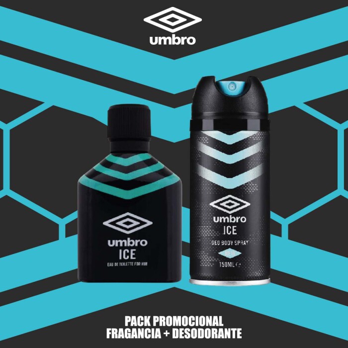 UMBRO EAU DE TOILETTE ICE 100 +DEO única