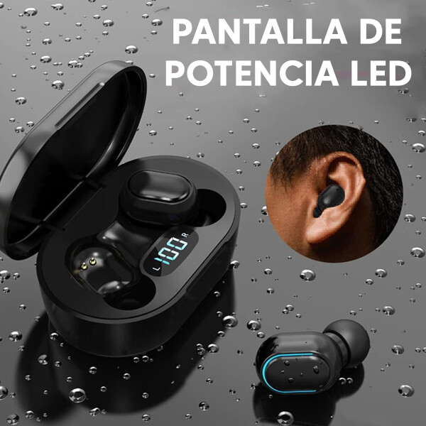 Auriculares Inalámbricos E7s AMARILLO