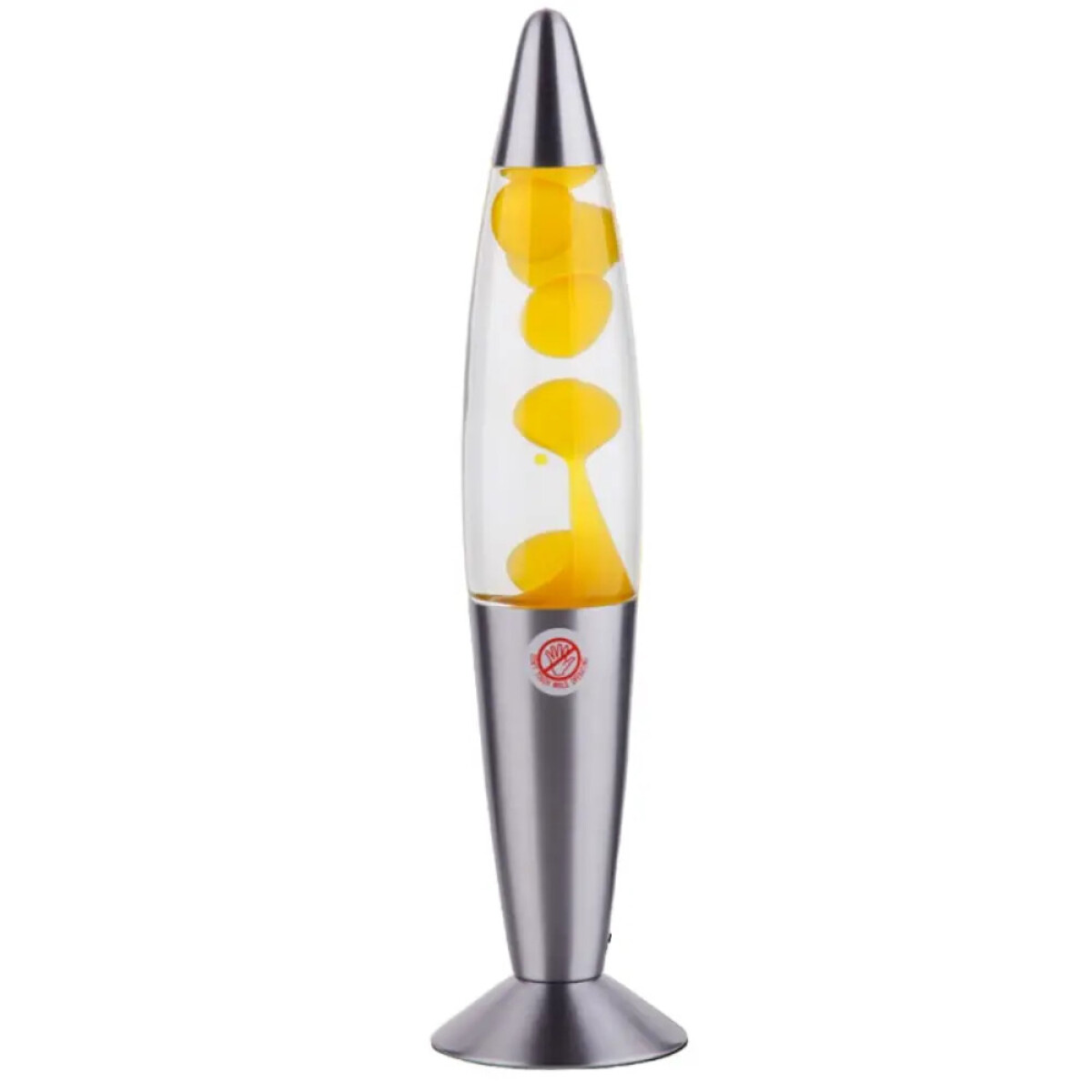 Lámpara De Lava Grande - Amarillo 