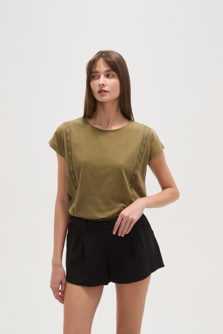 Remera Anahis Verde Oliva