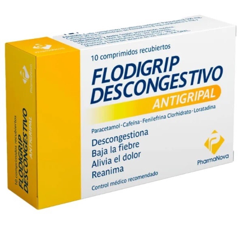 Flodigrip C 10 Comprimidos Flodigrip C 10 Comprimidos