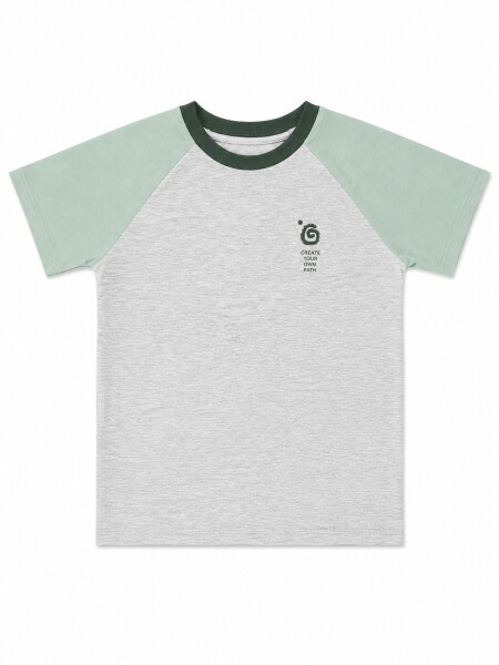 REMERA SANTINO GRIS MELANGE M
