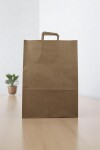 Bolsa lisa acuario 34x17x48 cm MADERA