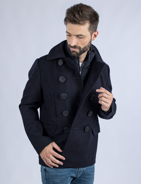 Chaqueta con botones para hombre UFO Celio Azul Marino Talle S