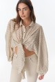 Top Mona Beige Broderie
