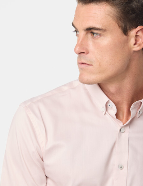 CAMISA LISA SPORT CON SPANDEX Rosa