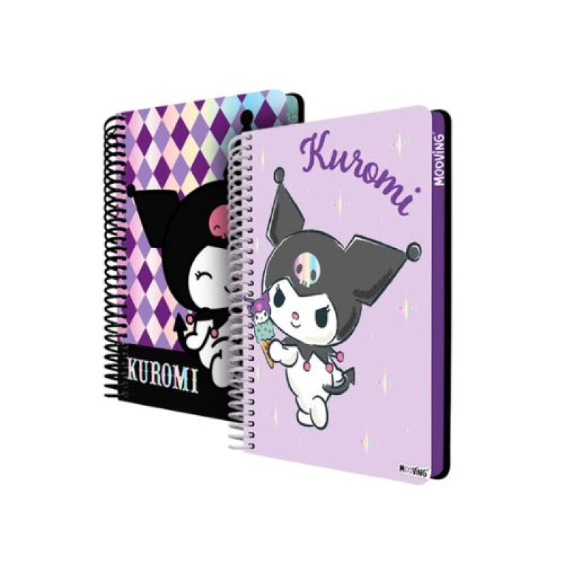 Cuaderno premium Mooving Kuromi carta 96 Cuaderno Premium Mooving Kuromi Carta 96