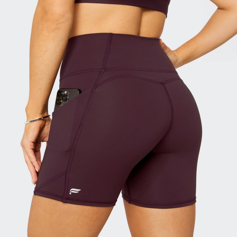 Short Fabletics Oasis PureLuxe Rojo