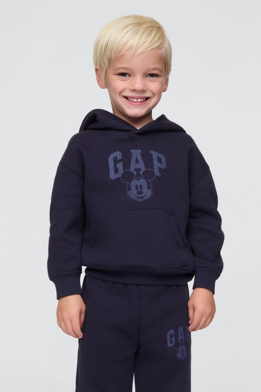 Canguro Logo Gap Mickey Toddler Niño Navy Uniform