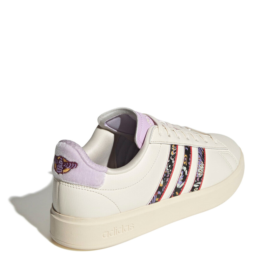 Championes de Mujer Adidas Grand Court 2.0 Blanco - Rojo