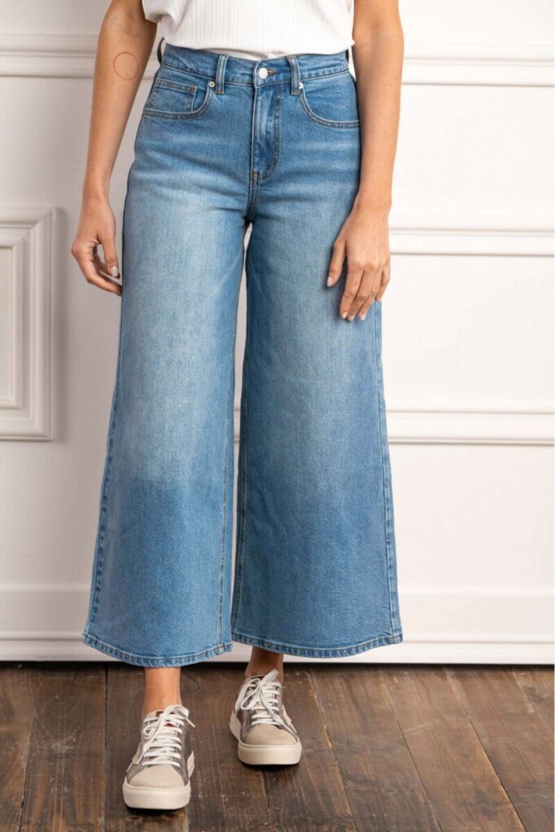 Jean Wide Leg - Denim 