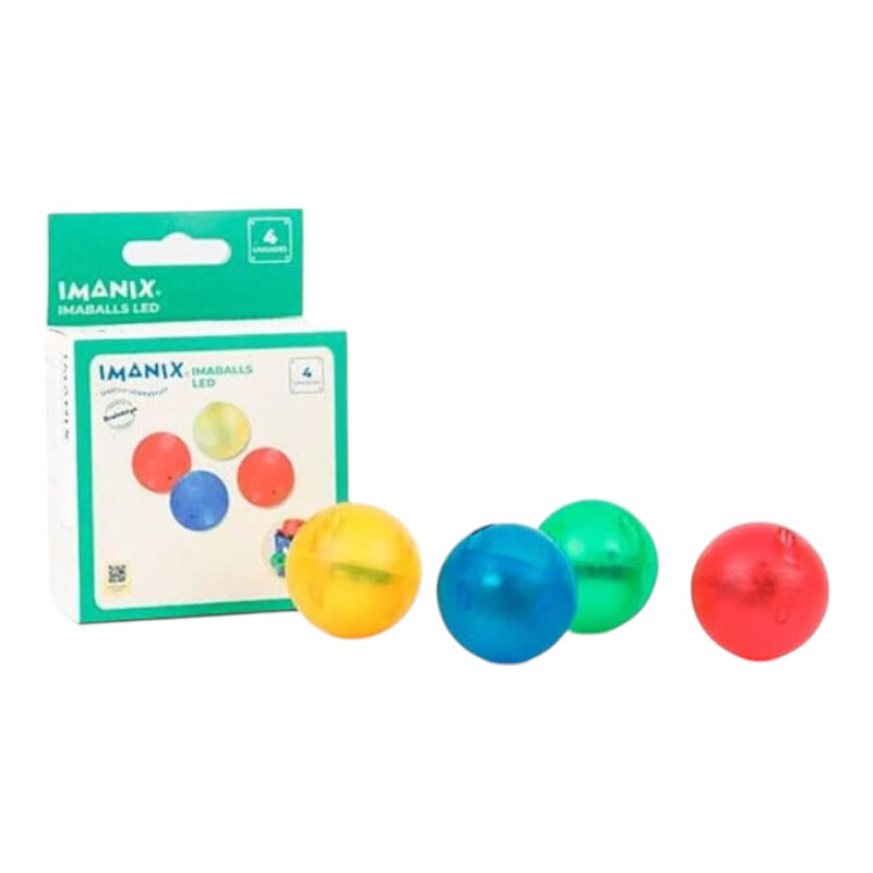 Imanix Imaballs Led 4 Unidades Imanix Imaballs Led 4 Unidades