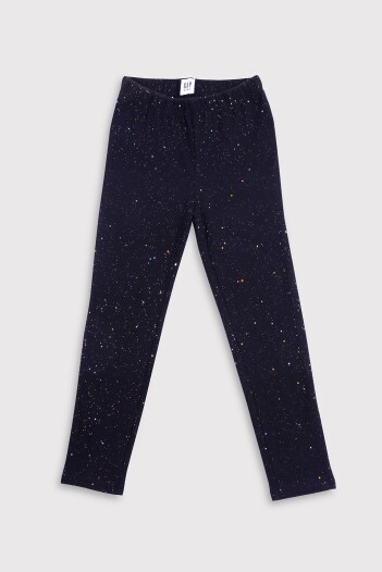 Calza Con Brillantina Niña True Black V2