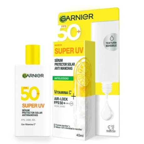 Garnier super UV sérum protector solar anti manchas FPS 50 Garnier super UV sérum protector solar anti manchas FPS 50