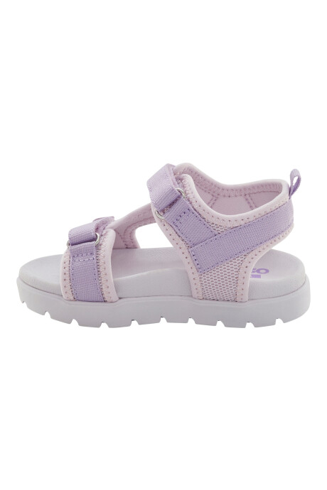 Sandalias casuales, púrpura Sin color