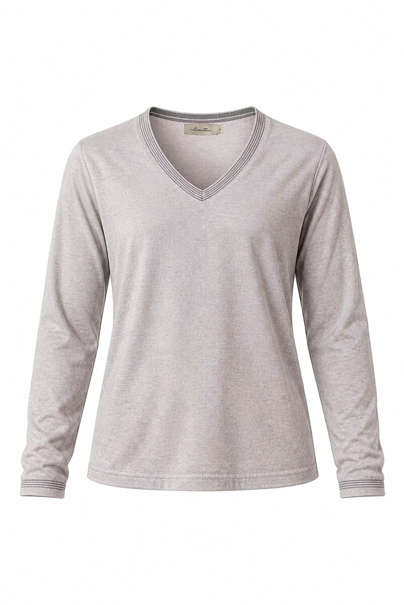 REMERA QUINTO M/L - BEIGE 