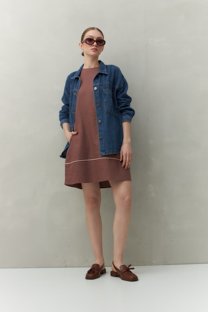 VESTIDO MARLON Chocolate