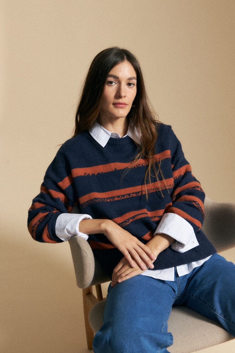 SWEATER OLINDA Azul Marino