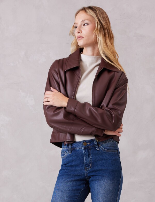 Camperita Eco Cuero BORDEAUX