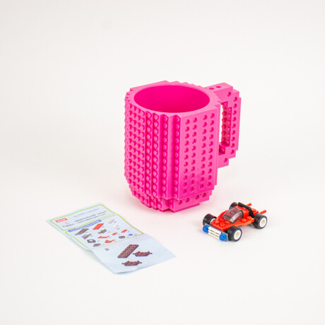 Taza Bloques Fucsia