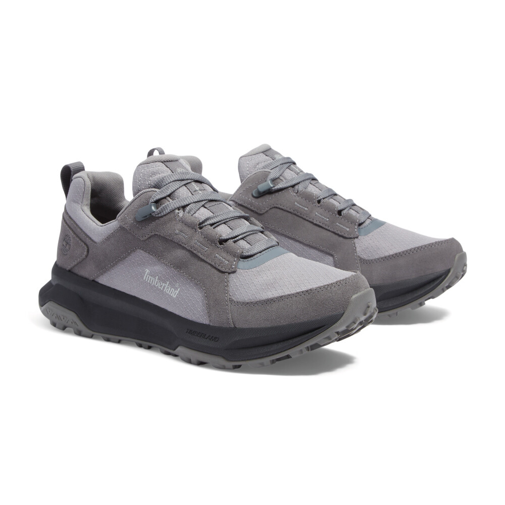 Zapatillas Low Lace Up Waterproof Hombre Medium Grey Suede