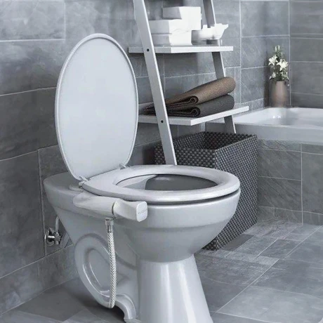 Tapa Bidet Para Inodoro - Compatible Con Todos Los Inodoros BLANCO
