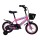 Bicicleta Infantil Sport P26301 Rod 12 Canasto y Parrilla ROSA