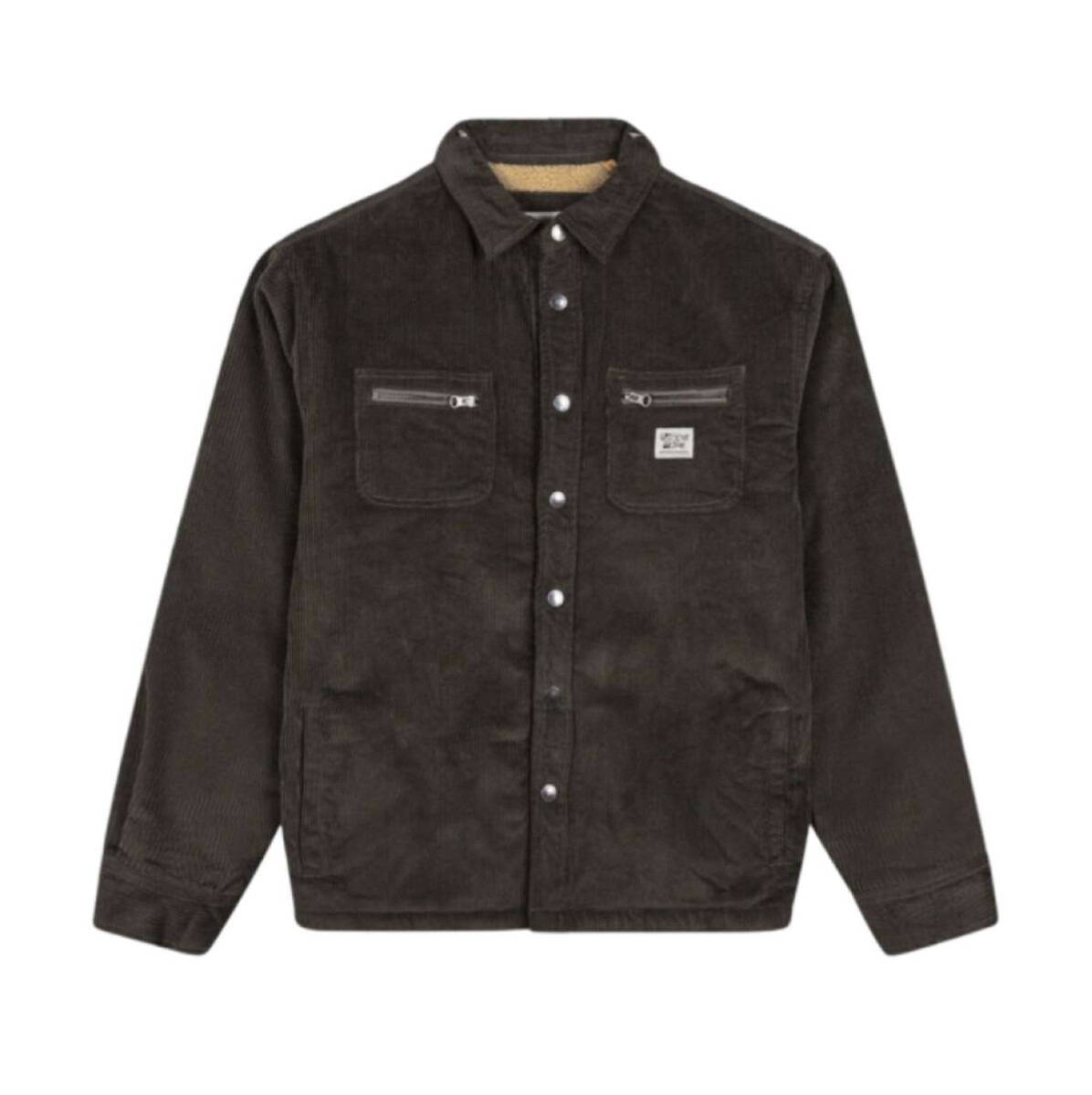 Campera Critical Slide Zipped Overshirt - Negro 