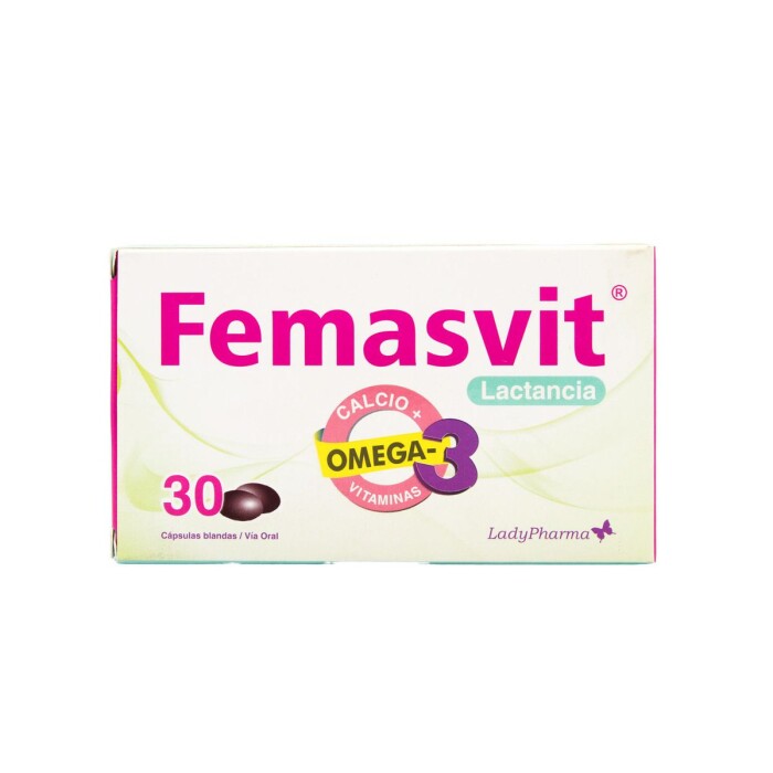 FEMASVIT LACTANCIA CJ X 30 CÁPS. BLANDAS única