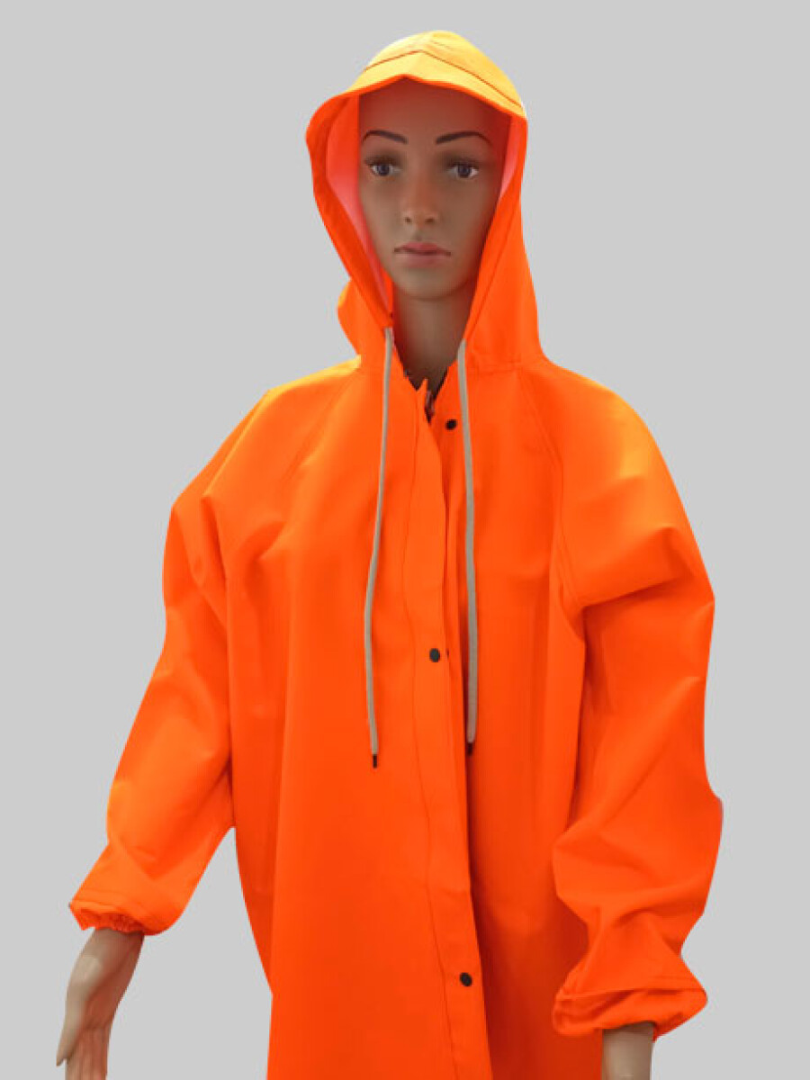 Campera de lluvia Lis - Naranja 