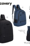 Mochila Clásica - Discovery Azul