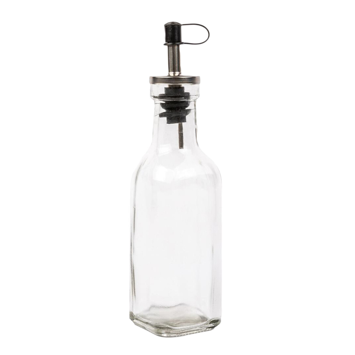 Botella Aceitera Vidrio Con Pico De Metal 16cm Cocina 