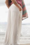 Babucha de rayòn Blanco