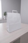 Bolsa lisa acuario 30x12x32 cm BLANCO