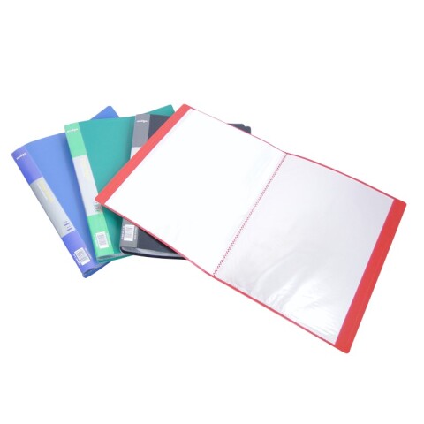 OUTLET Carpeta con tapa opaca 20 folios A4 varios colores Outlet Carpeta Con Tapa Opaca 20 Folios A4 Varios Colores