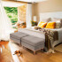 Isla Pie De Cama Puff Apoyapiés Otomano Taurus BEIGE