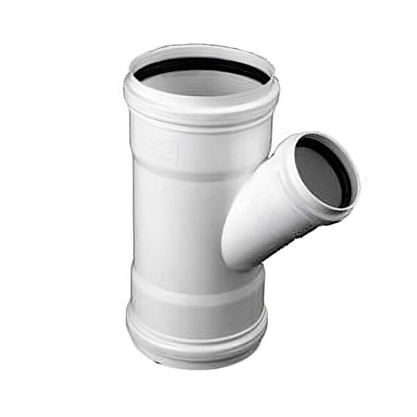 JE-RAMAL 45° H-H C/REDUCCIÓN 110X63mm. Je-ramal 45° H-h C/reducción 110x63mm.