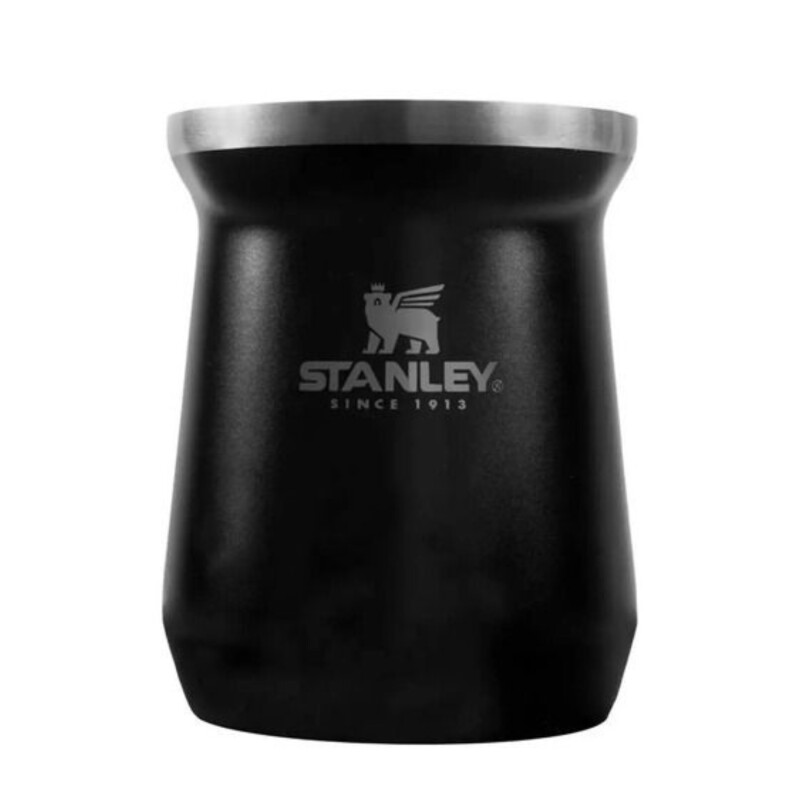 Set Stanley Termo Adventure To-Go 1lt+mate+ Bombilla Negro